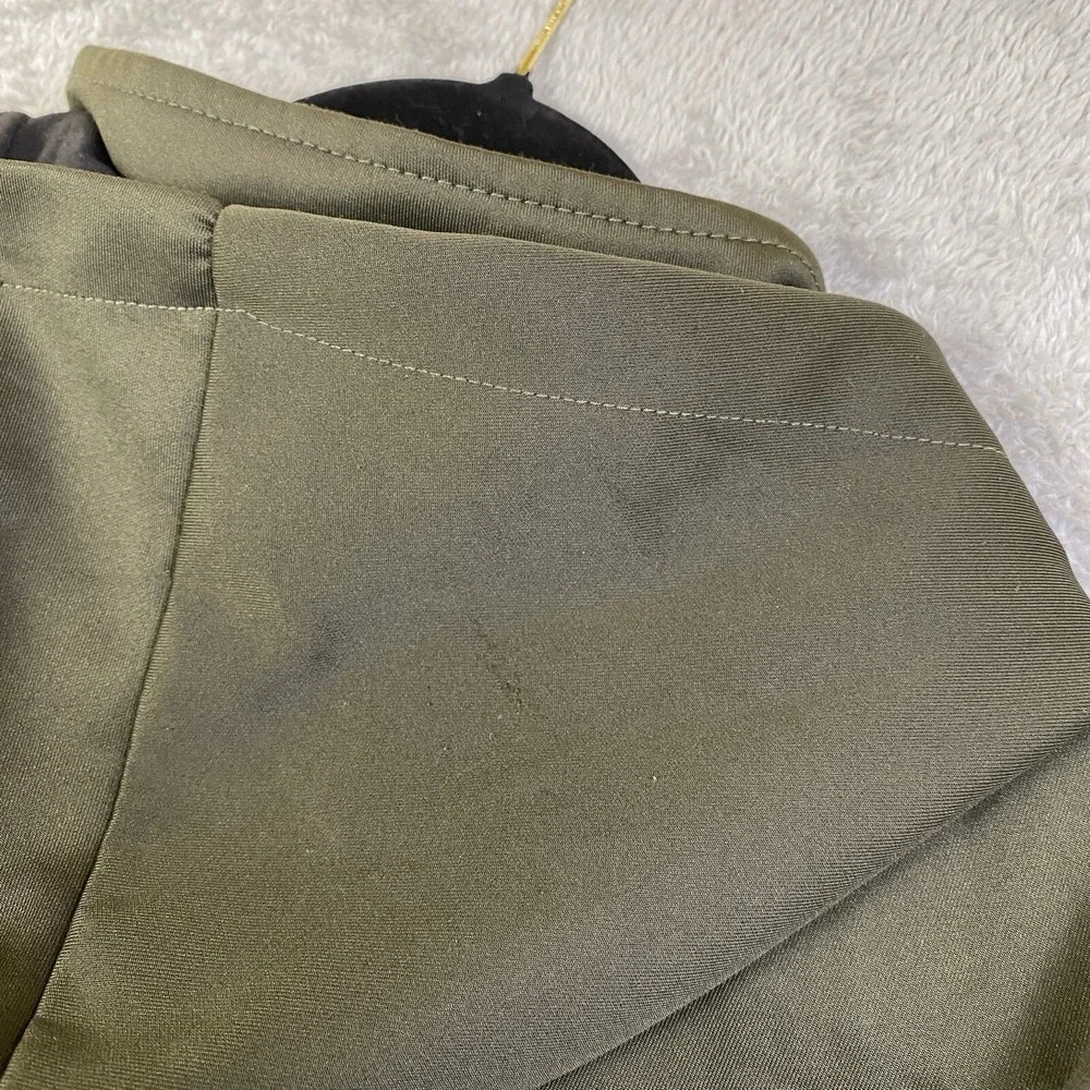SOBK Straight Outta Brooklyn Activewear Jacket‎ Men M Olive Full-Zip Hoodie
